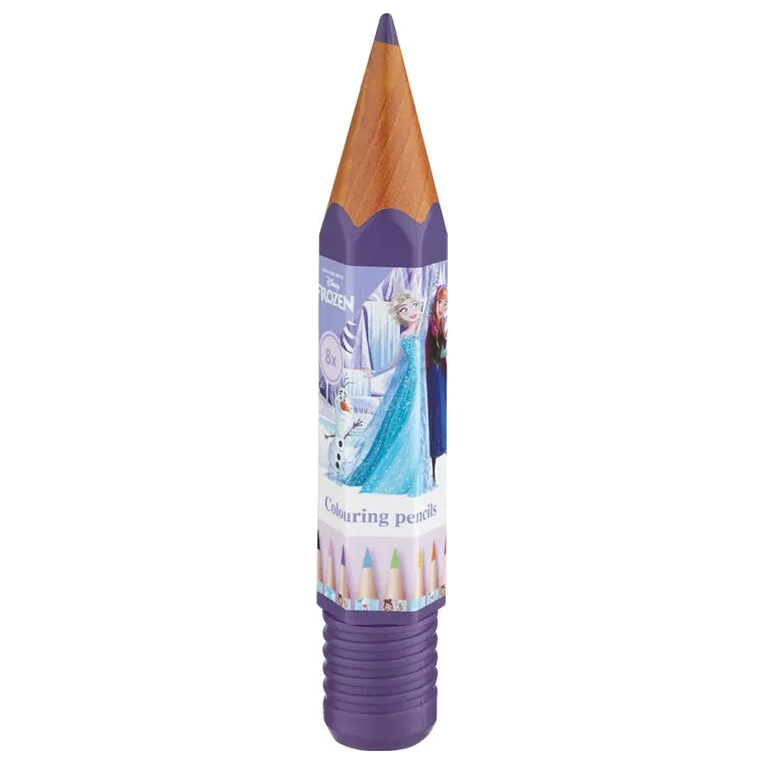 Disney Frozen Friends Colored Pencil Set 8 Piese poza produsului