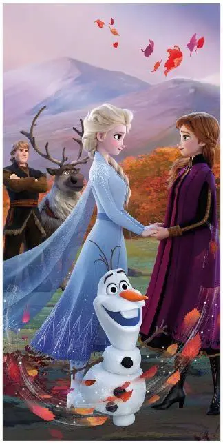 Disney Frozen prosop de baie, prosop de plaja Wind 70*140cm poza produsului