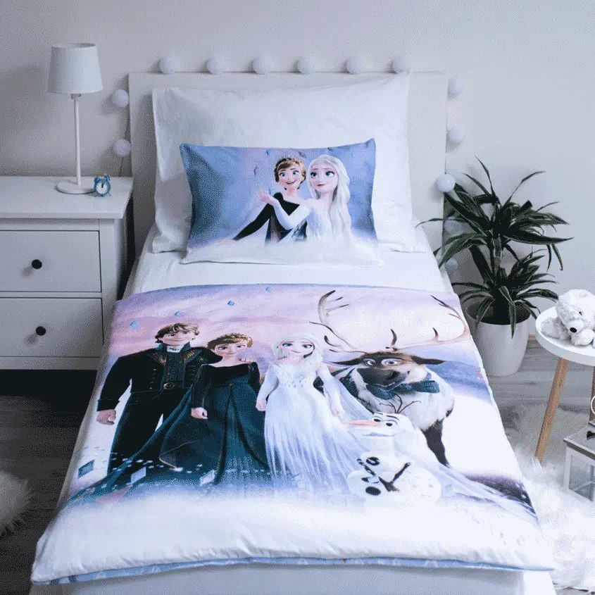 Disney Frozen Husa de pilota pentru copii 100x135 cm, Fata de perna 40x60 cm poza produsului