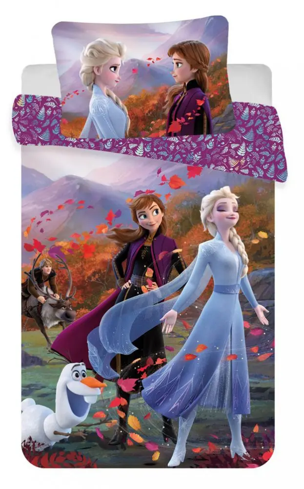 Disney Frozen Husă de pilotă pentru copii 100x135 cm, 40x60 cm poza produsului
