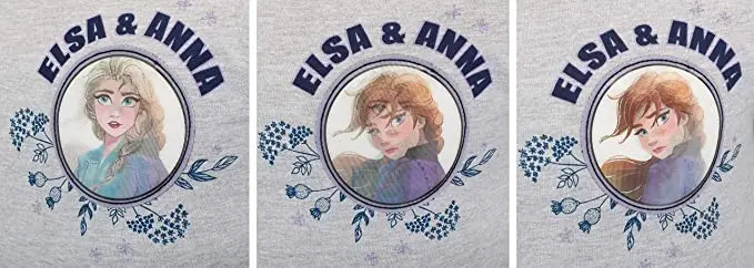 Hanorac Disney Frozen pentru copii cu imprimeu holografic poza produsului