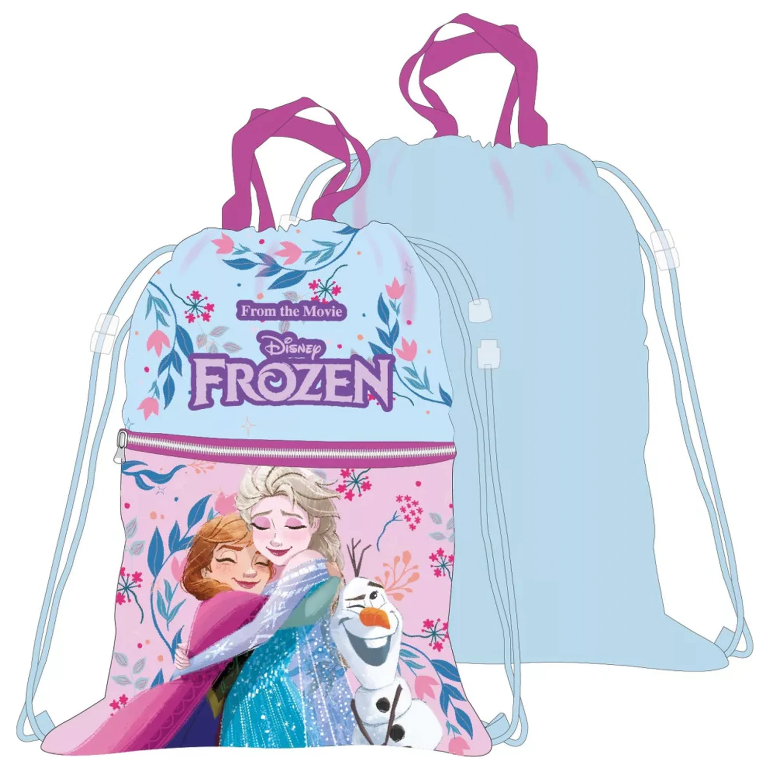 Disney Frozen Hug Deluxe Geanta sport, Geanta de sala 45 cm poza produsului