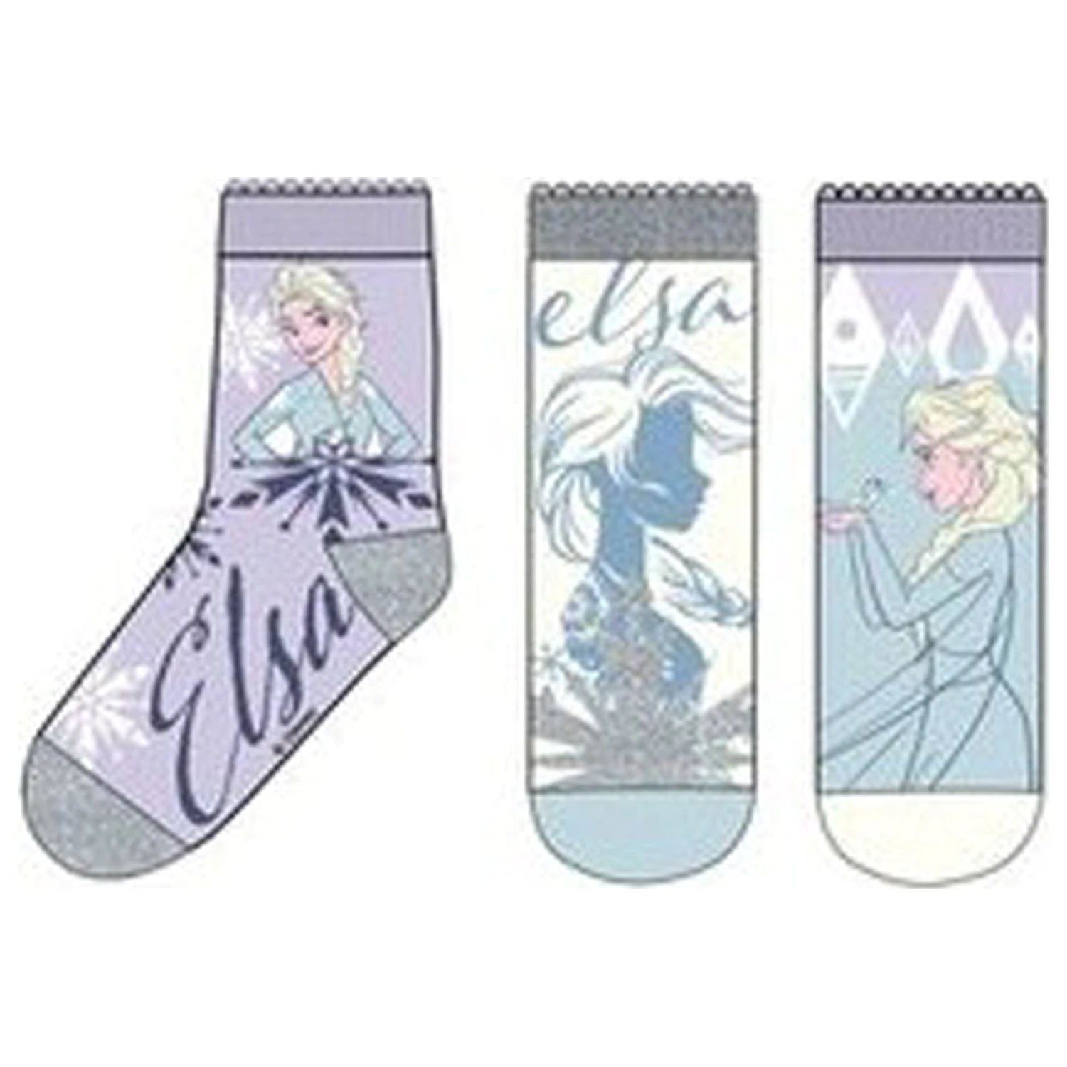 Disney Frozen Icy Elsa Șosete pentru copii 31/34 poza produsului