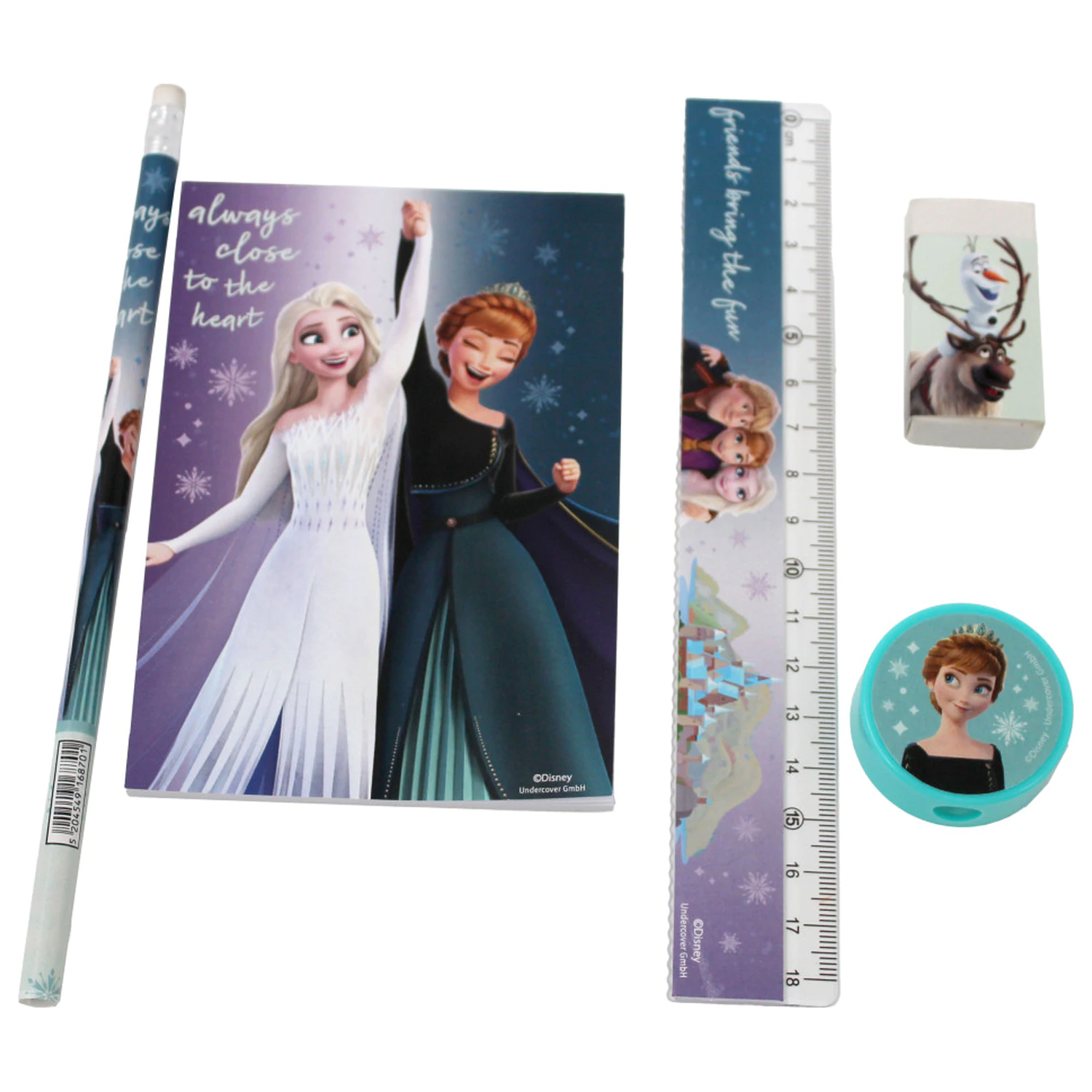 Disney Frozen Set papetarie idilic 5 piese poza produsului