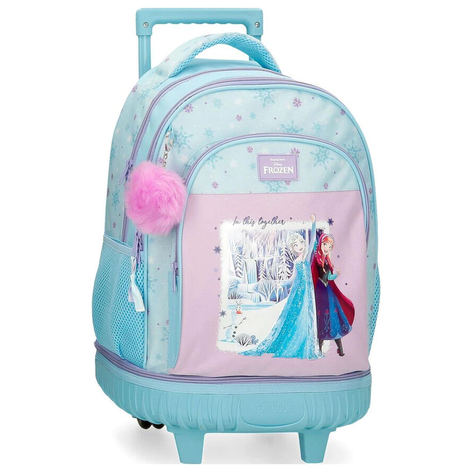 Disney Frozen In This Together trolley compact extraibil 43cm poza produsului