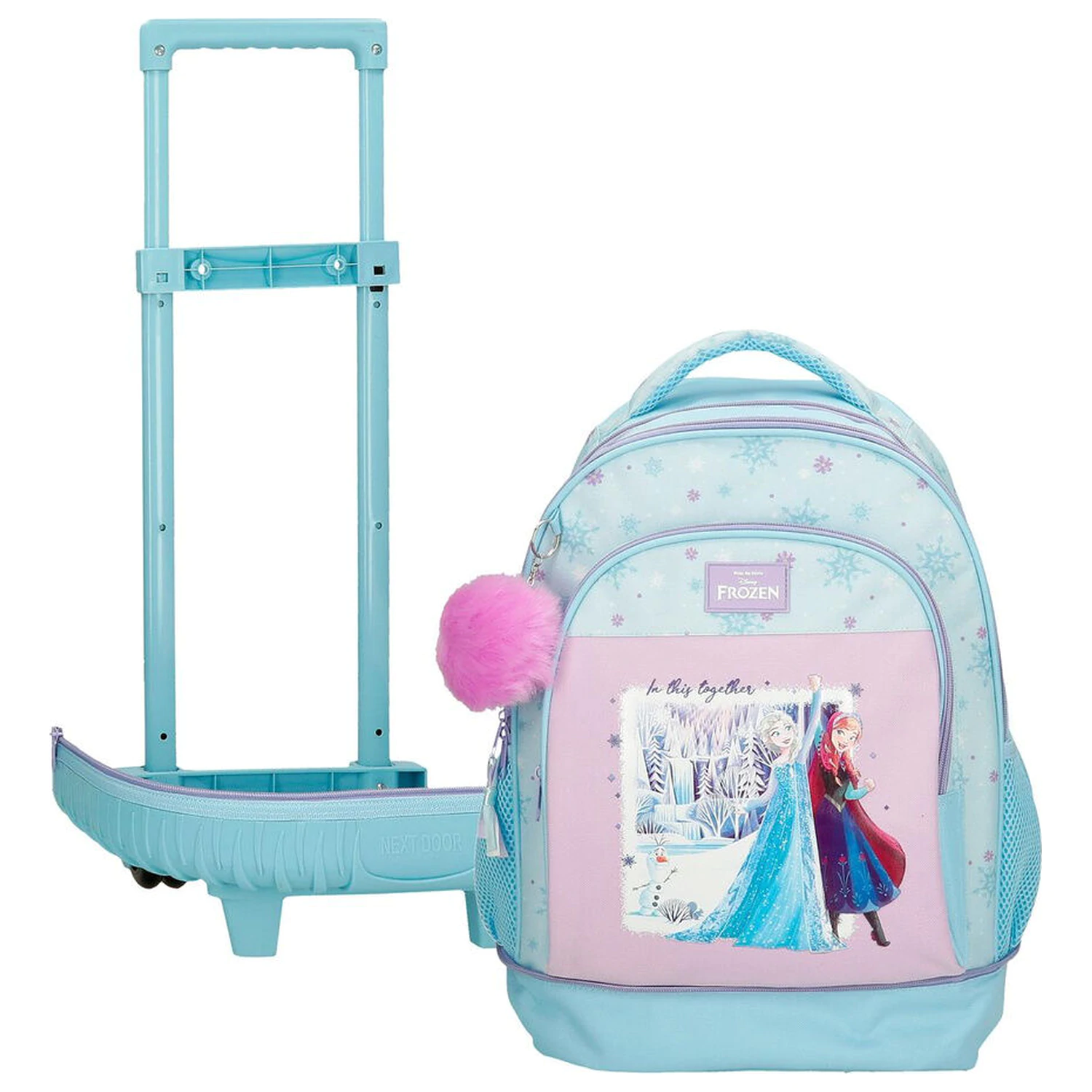 Disney Frozen In This Together trolley compact extraibil 43cm poza produsului