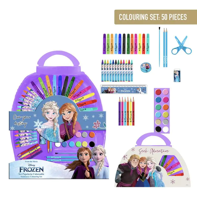 Disney Frozen set papetărie 50 piese poza produsului