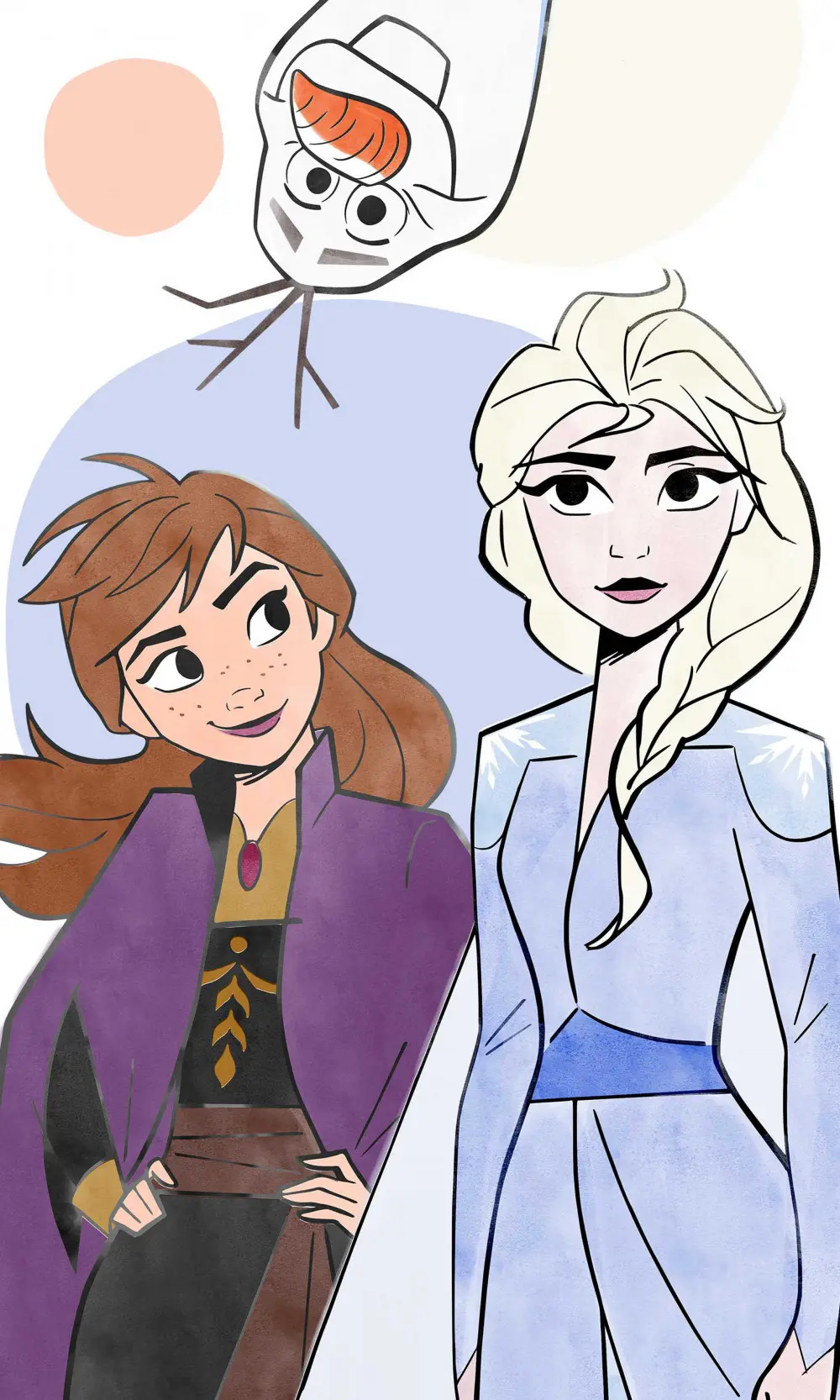 Disney Frozen Prosop pentru maini si fata, Prosop 30*50cm poza produsului