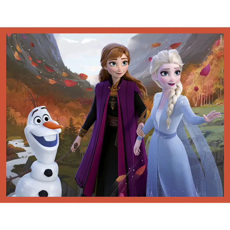 Disney Frozen cube puzzle 12 piese poza produsului