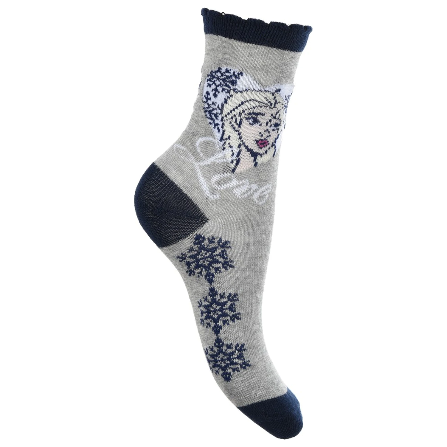 Disney Frozen Love Blue șosete copii 31/34 poza produsului