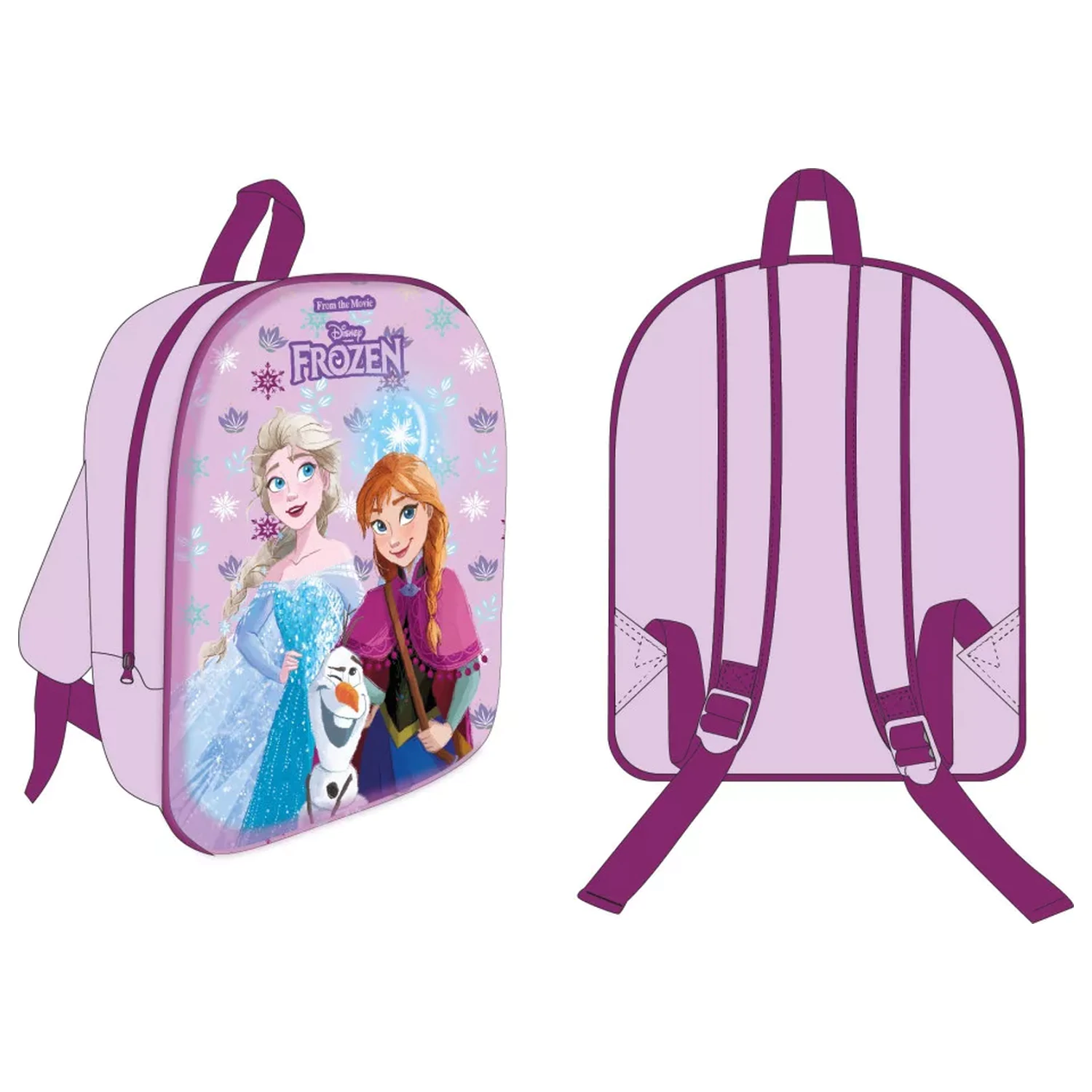 Disney Frozen Magic Ghiozdan 3D, Rucsac 30 cm poza produsului
