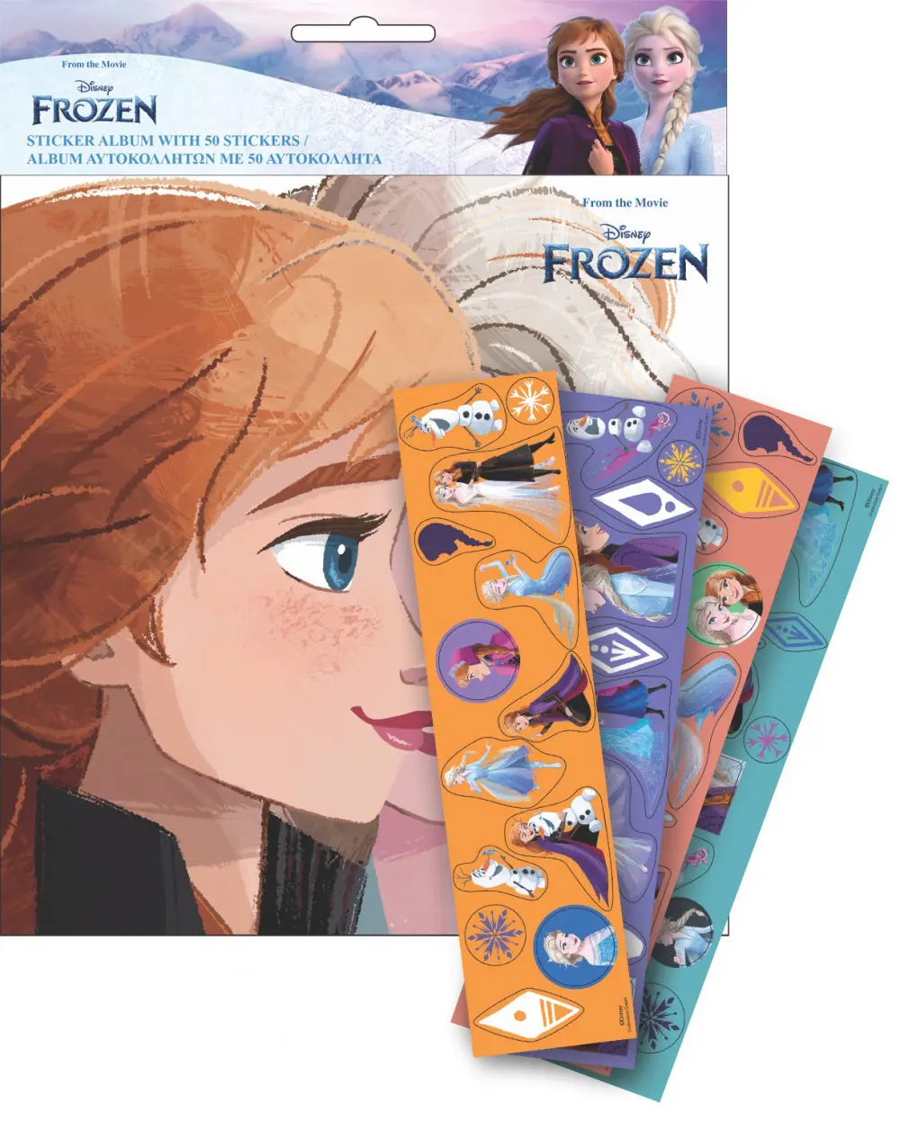 Disney Frozen Album de stickere cu 50 de stickere poza produsului