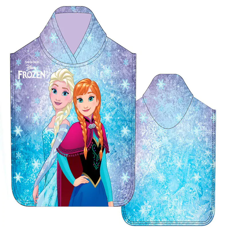 Disney Frozen prosop poncho din microfibră poza produsului