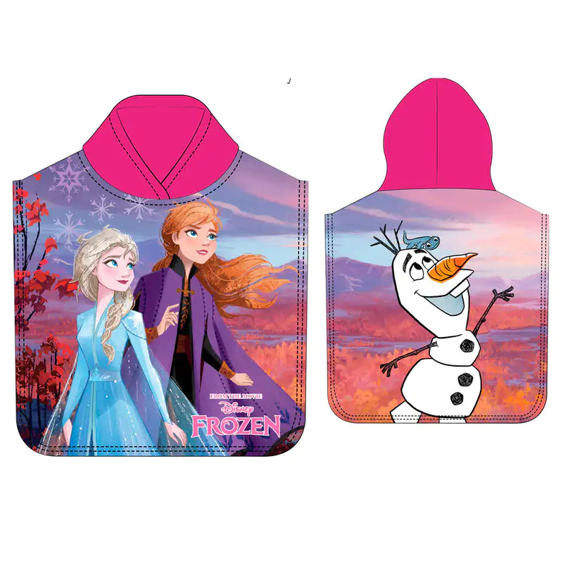 Prosop poncho din microfibră Disney Frozen poza produsului