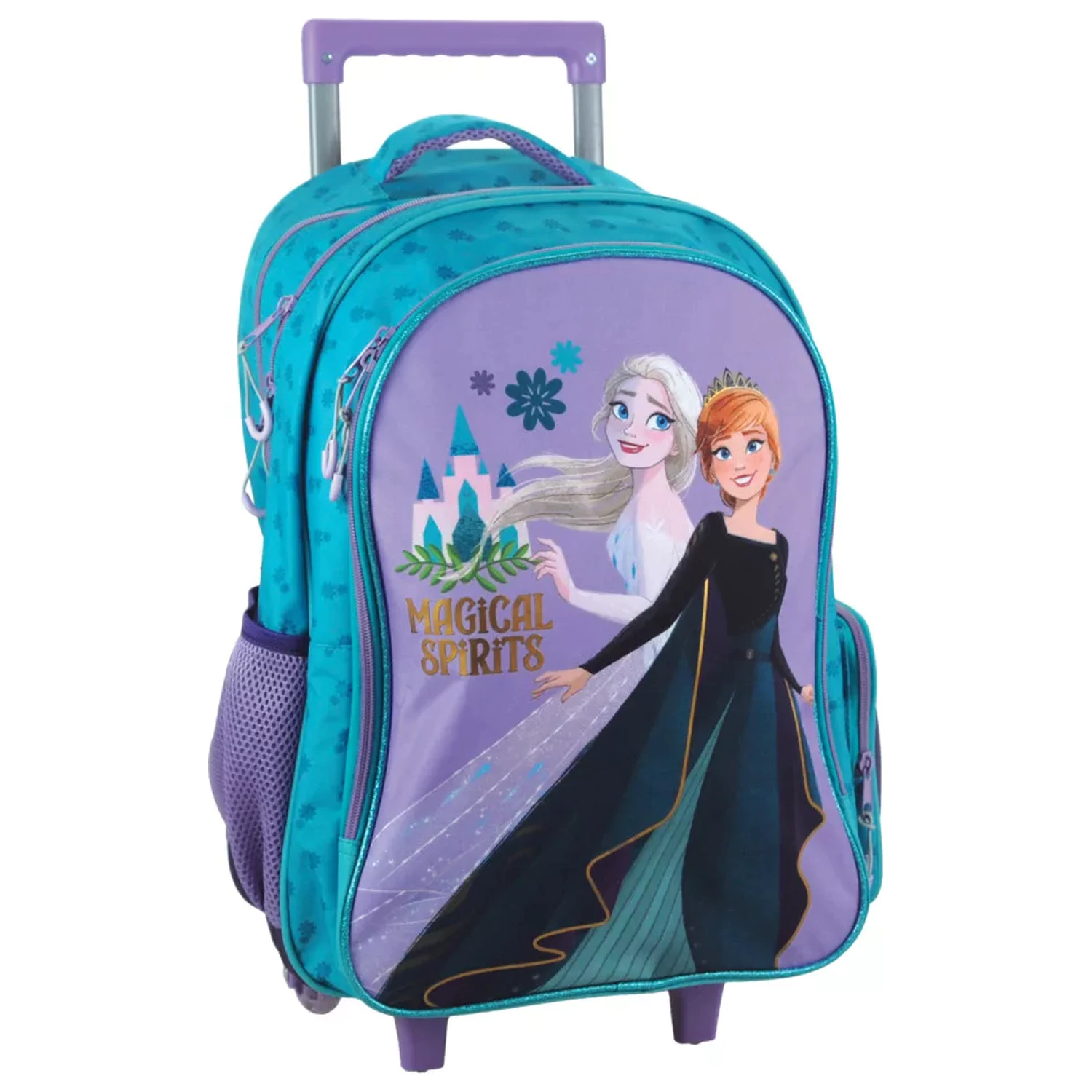 Disney Frozen Modern Magic Geanta de scoala cu roti, Geanta 46 cm poza produsului