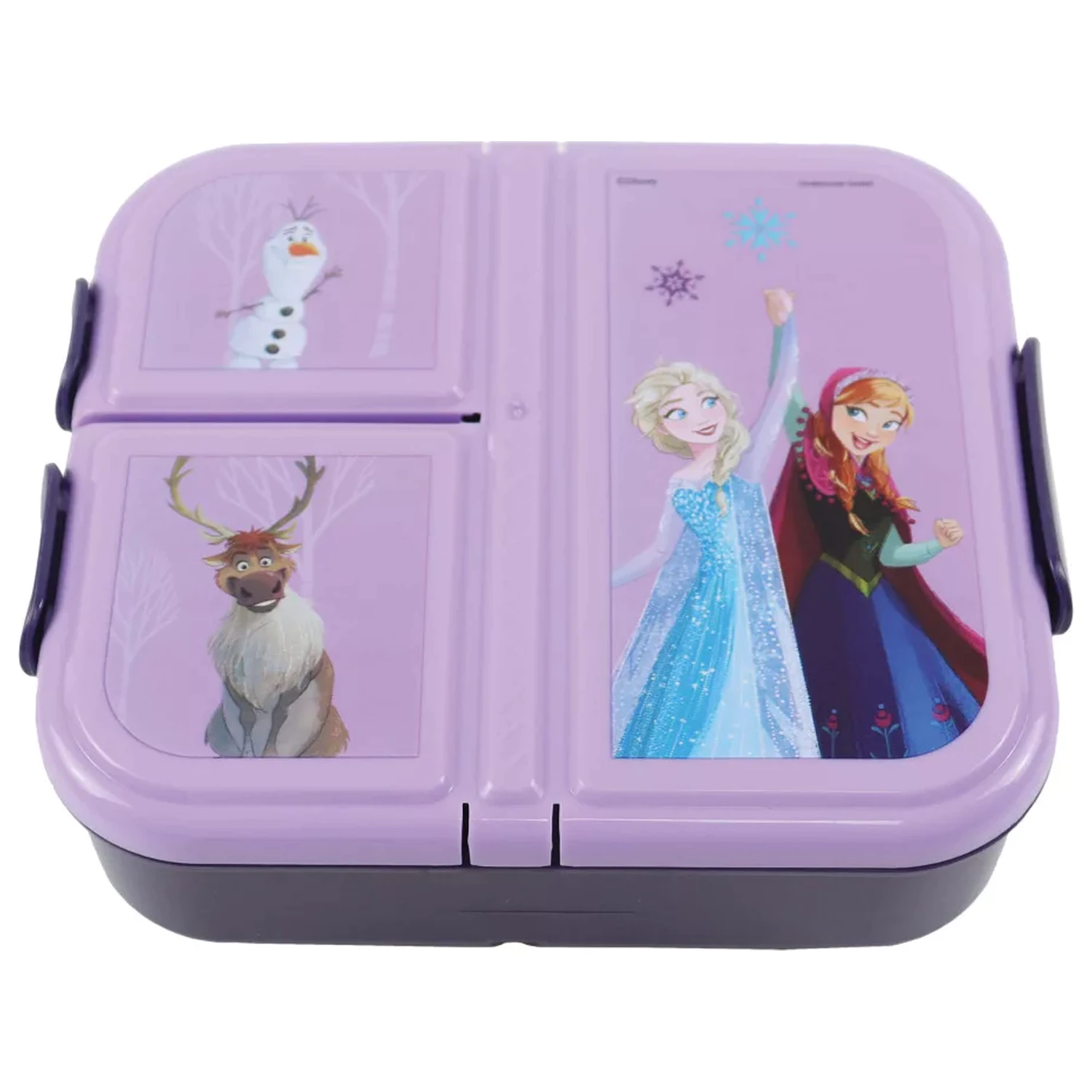 Disney Frozen Modern Magic Cutie de pranz cu mai multe compartimente, Cutie Sandwich poza produsului