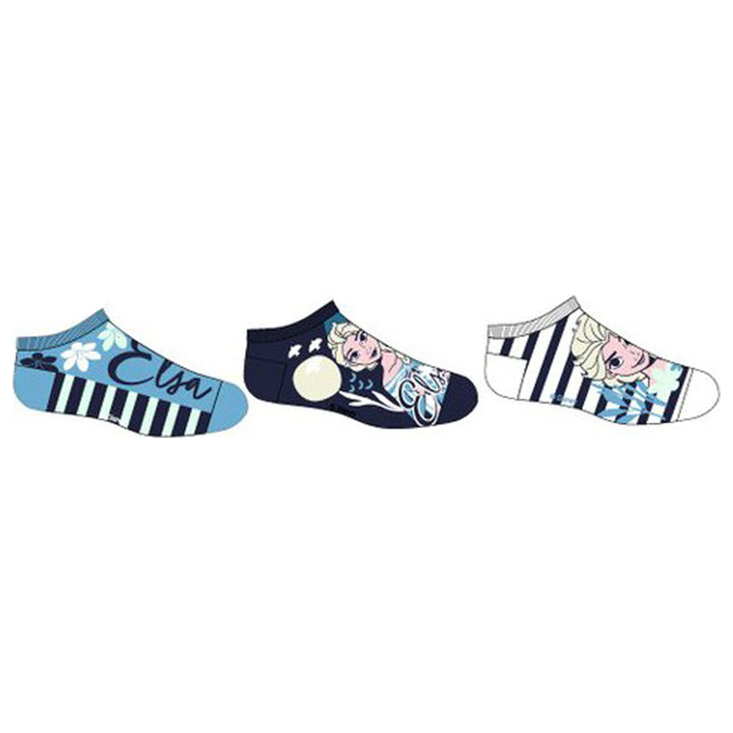 Disney Frozen Ocean Secret Socks pentru copii 31/34 poza produsului