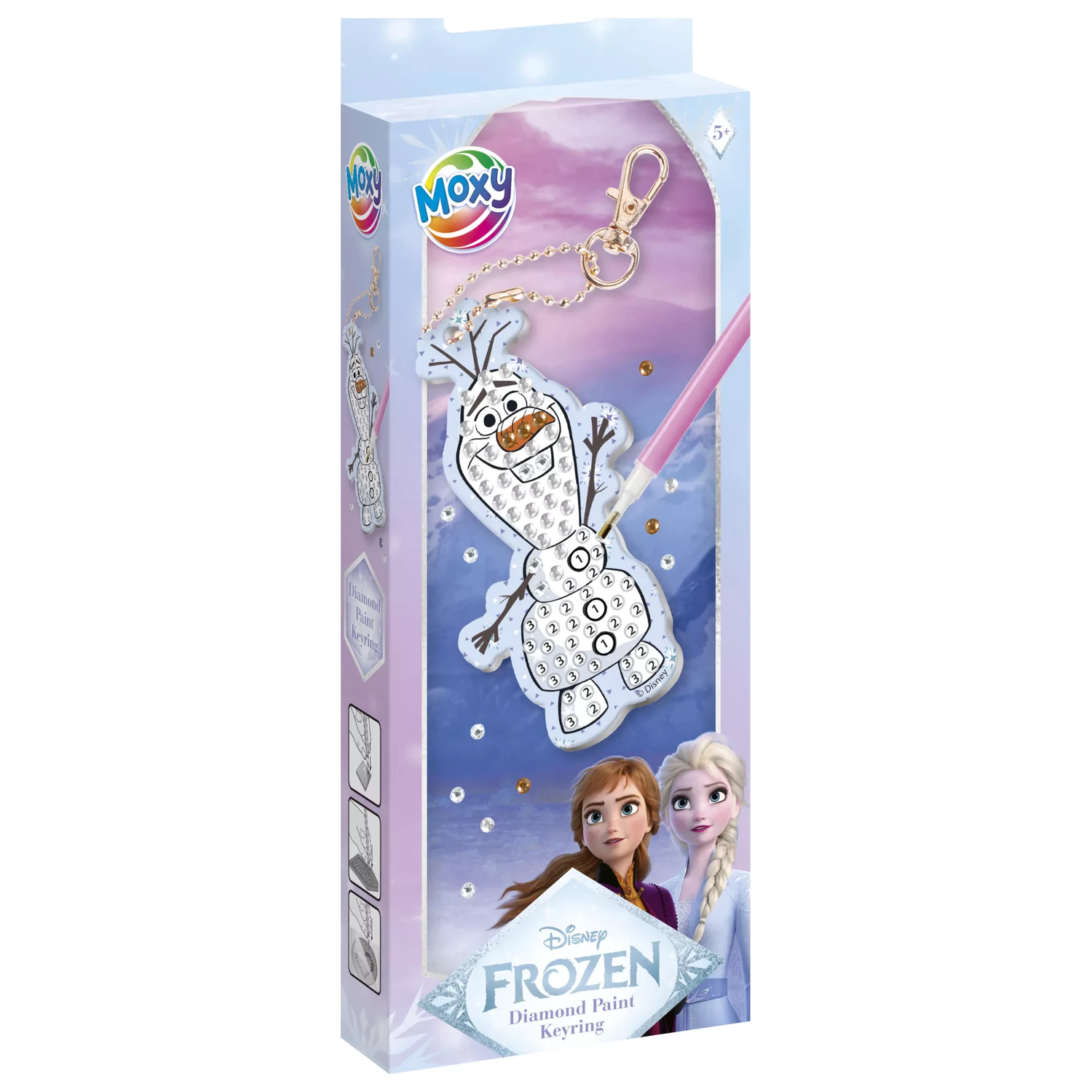 Disney Frozen Olaf Diamond Painting Breloc Kit poza produsului