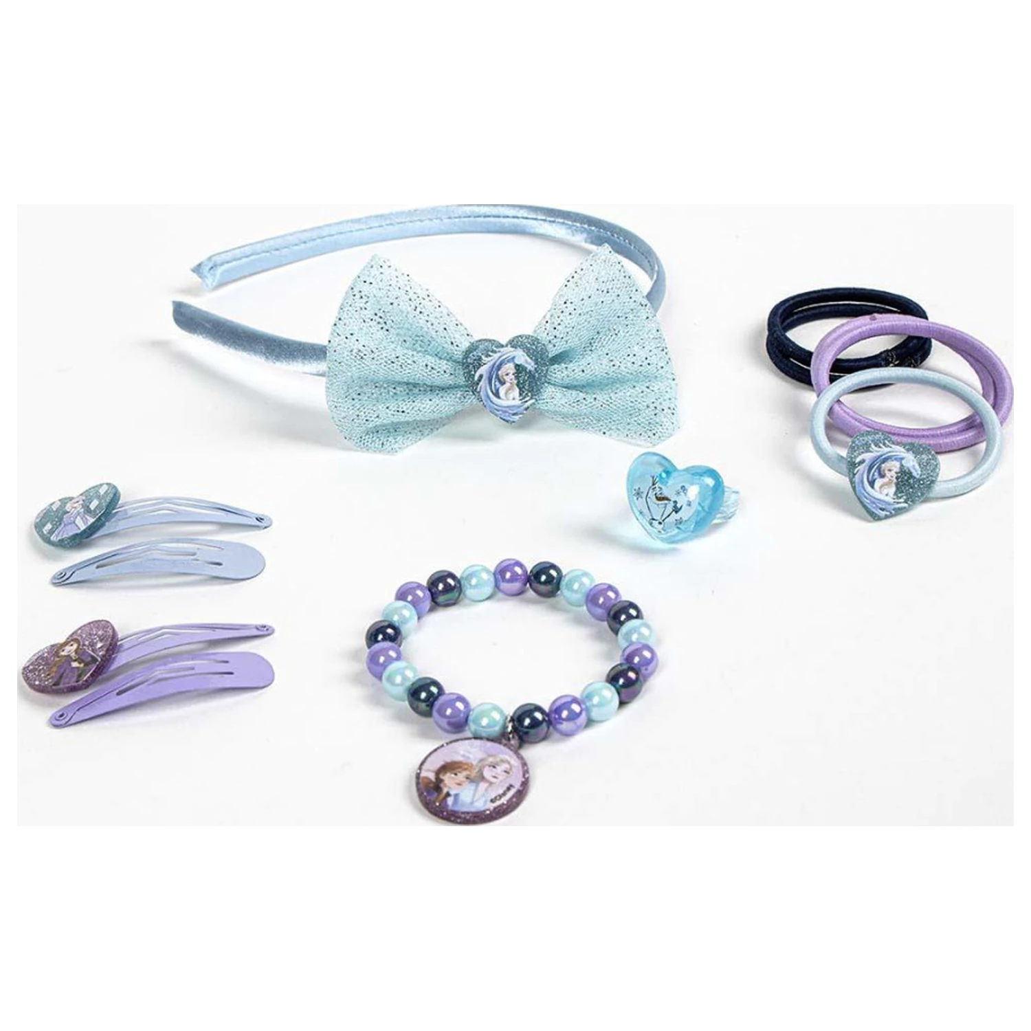 Disney Frozen Set de accesorii de par On-the-Go poza produsului