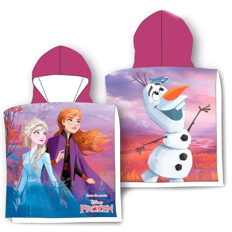 Disney Frozen ponco prosop din bumbac poza produsului