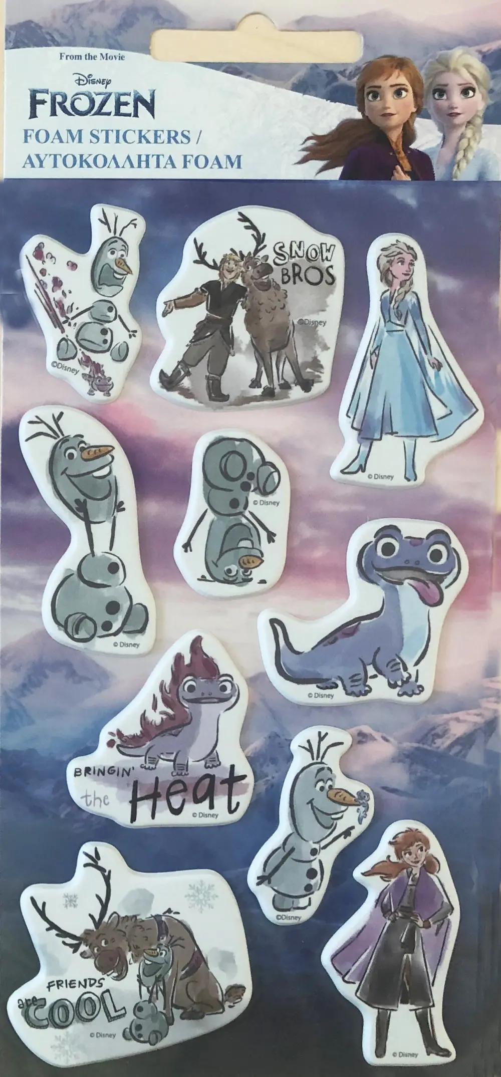 Disney Frozen set de autocolante din spuma pufoasa poza produsului