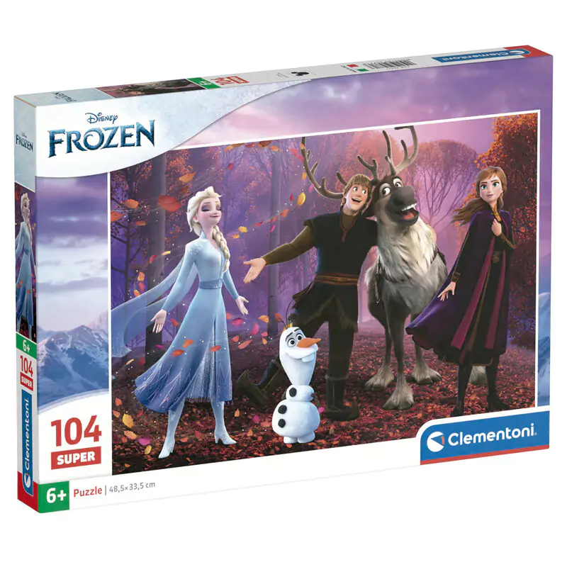 Disney Frozen puzzle 104 piese poza produsului