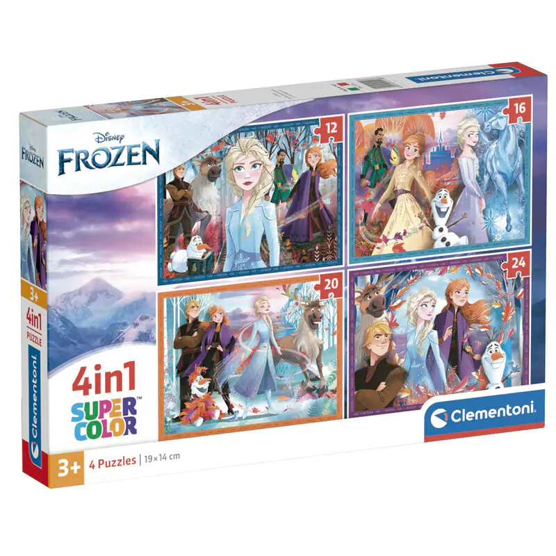 Puzzle Disney Frozen 12-16-20-24 piese poza produsului