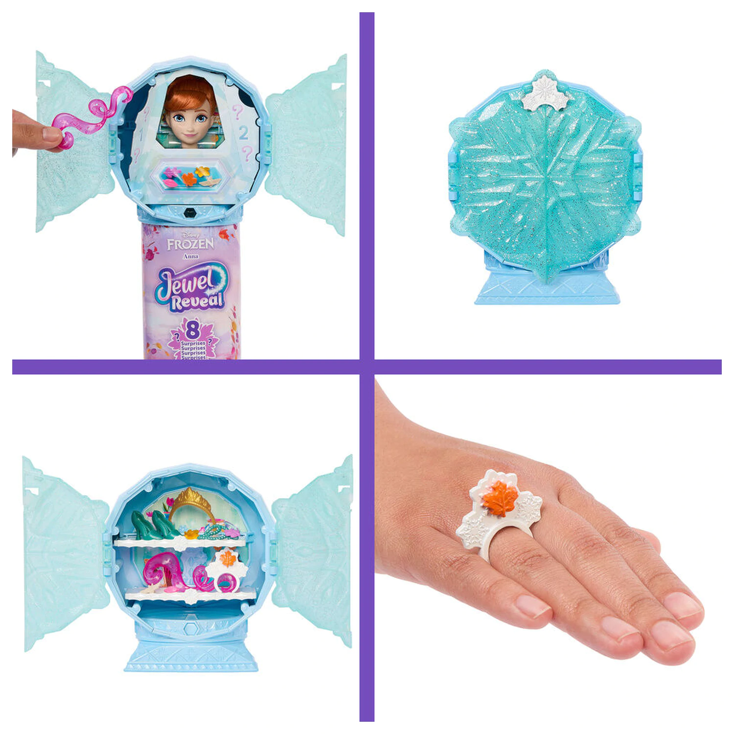 Disney Frozen Reveal Anna păpușă poza produsului