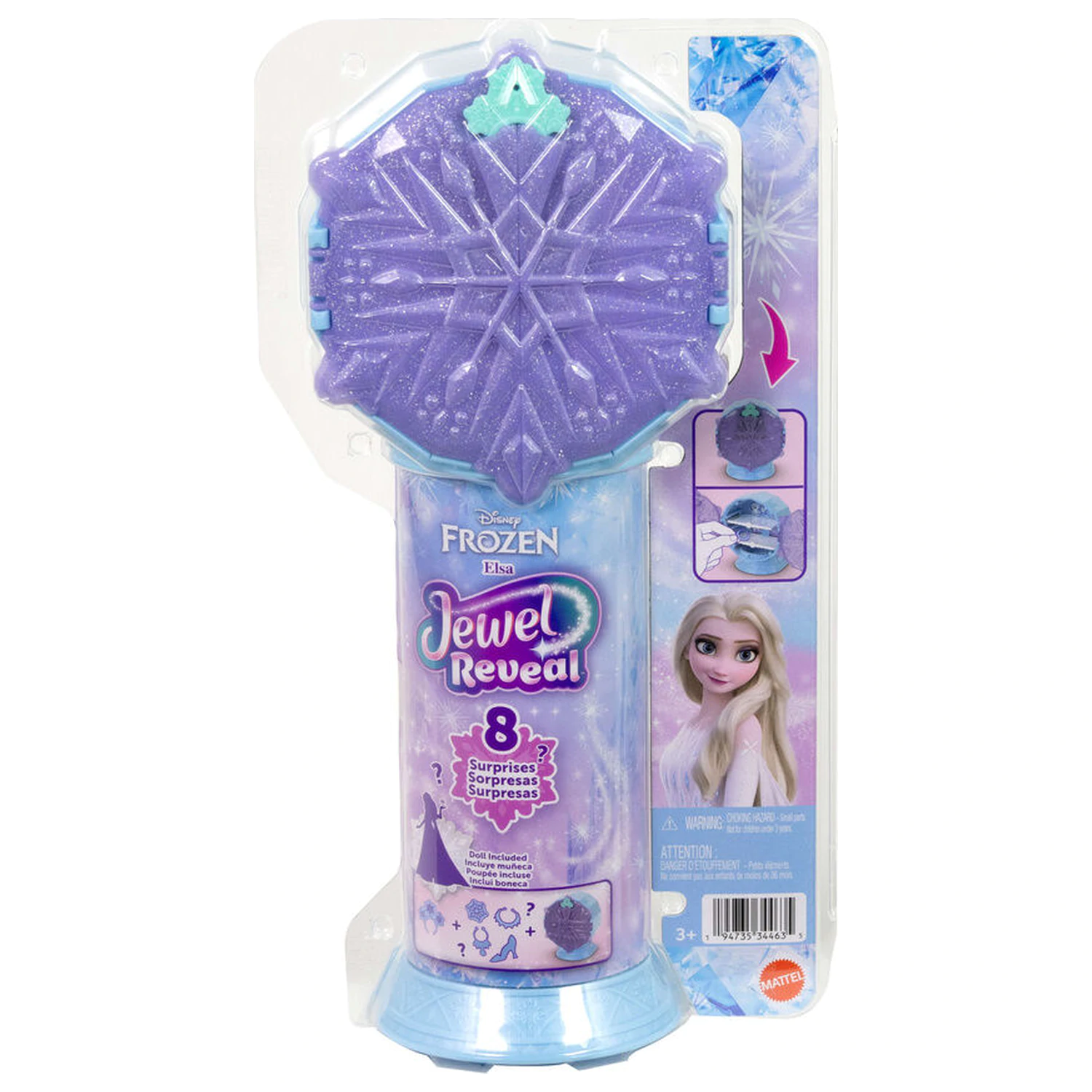 Disney Frozen Reveal Elsa papusa poza produsului