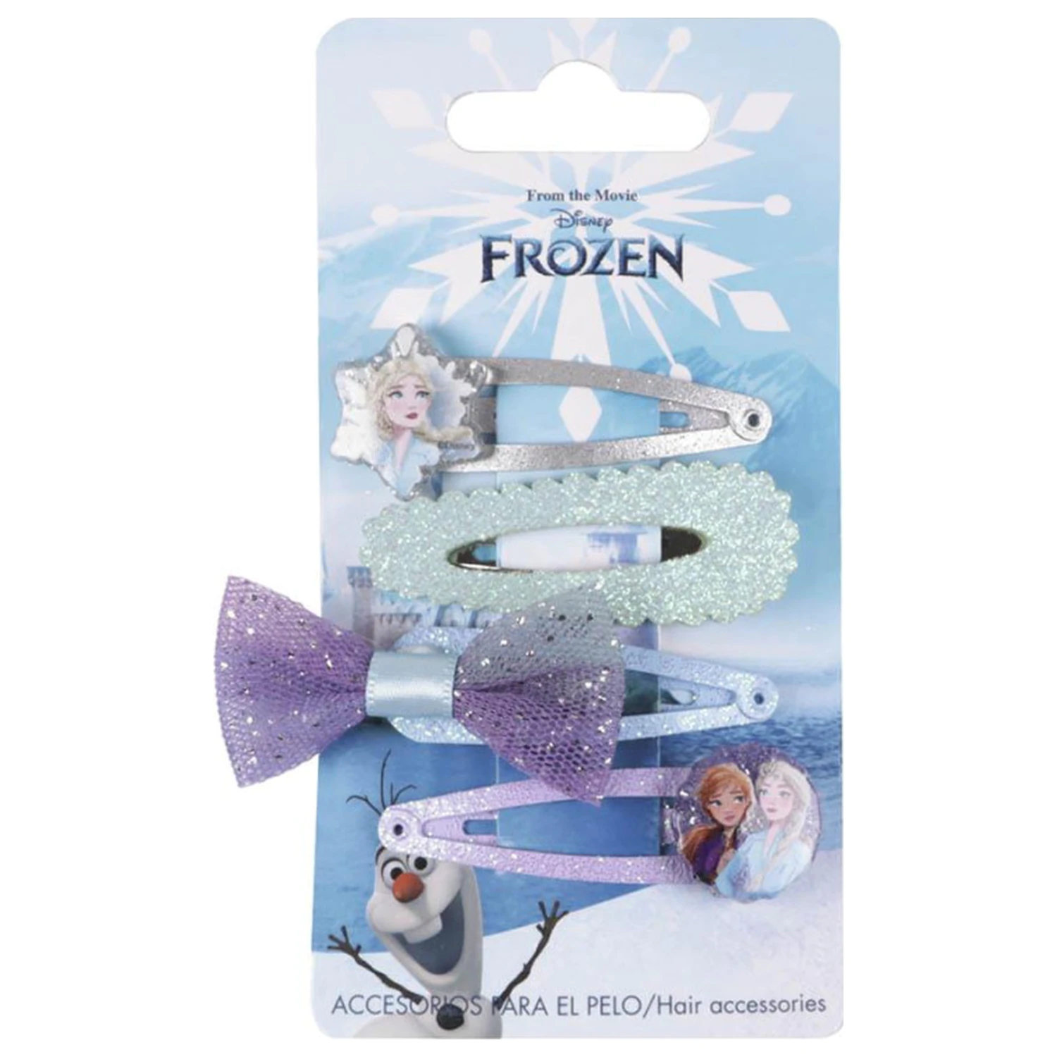 Disney Frozen Royal Hair Clip Set de 4 clipsuri de par poza produsului