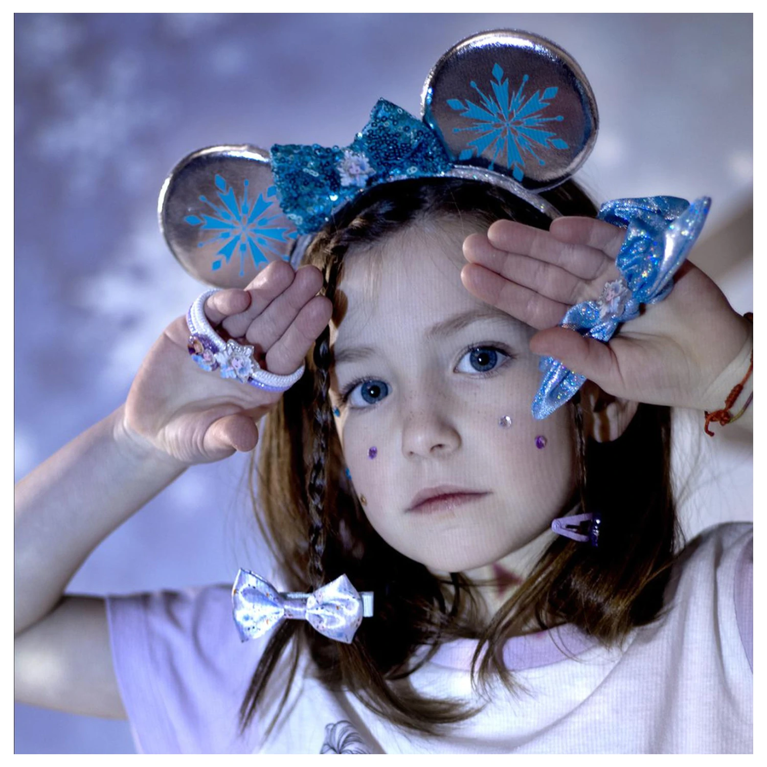 Disney Frozen Royal Set 6 agrafe de par poza produsului