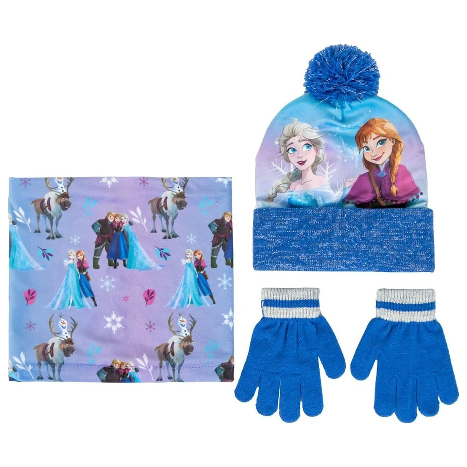 Disney Frozen set caciula manusi fular de gat poza produsului