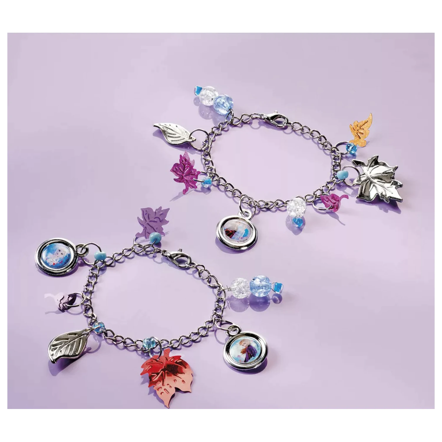Disney Frozen Sisters charm bracelet maker set poza produsului