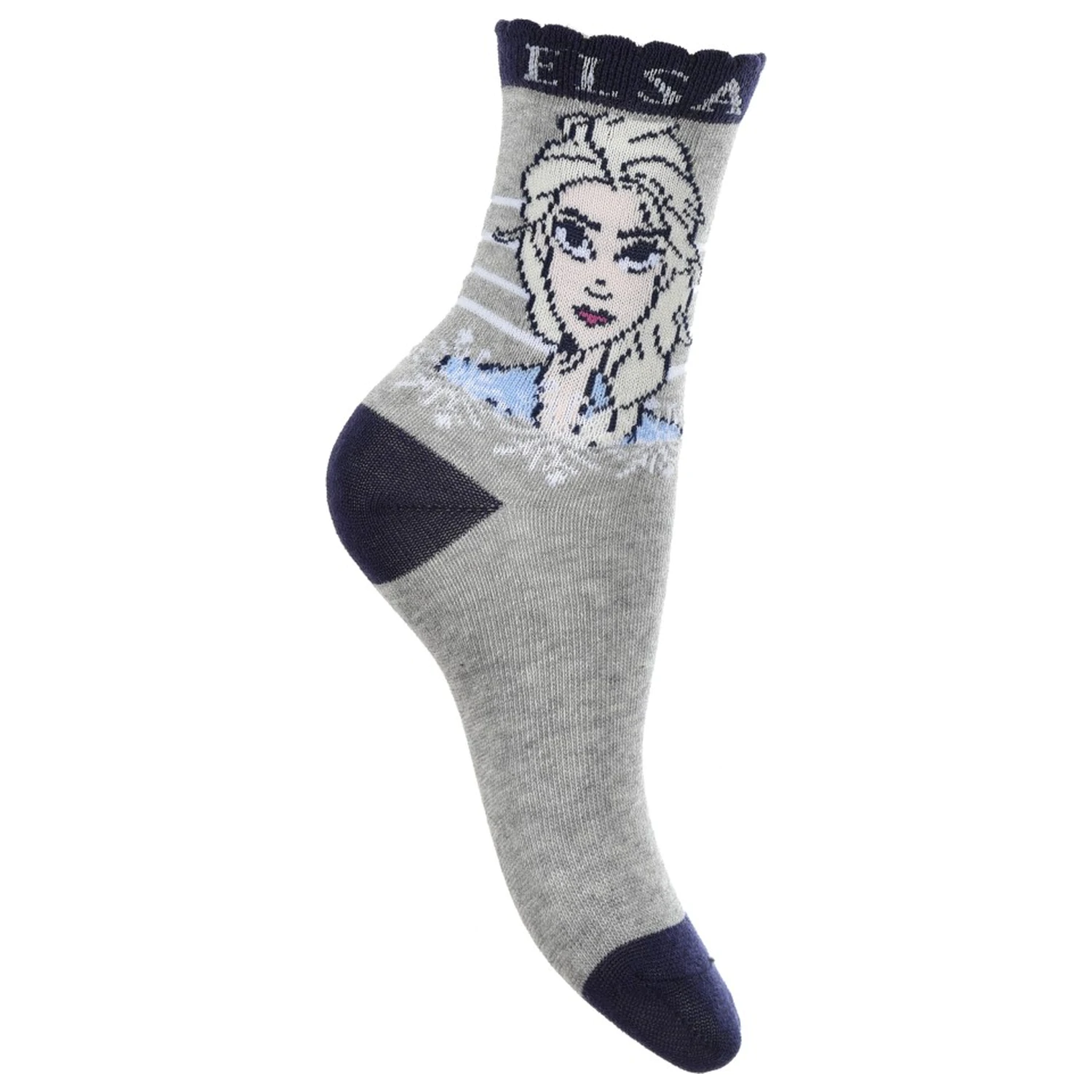 Disney Frozen Sisters Grey sosete copii 31/34 poza produsului