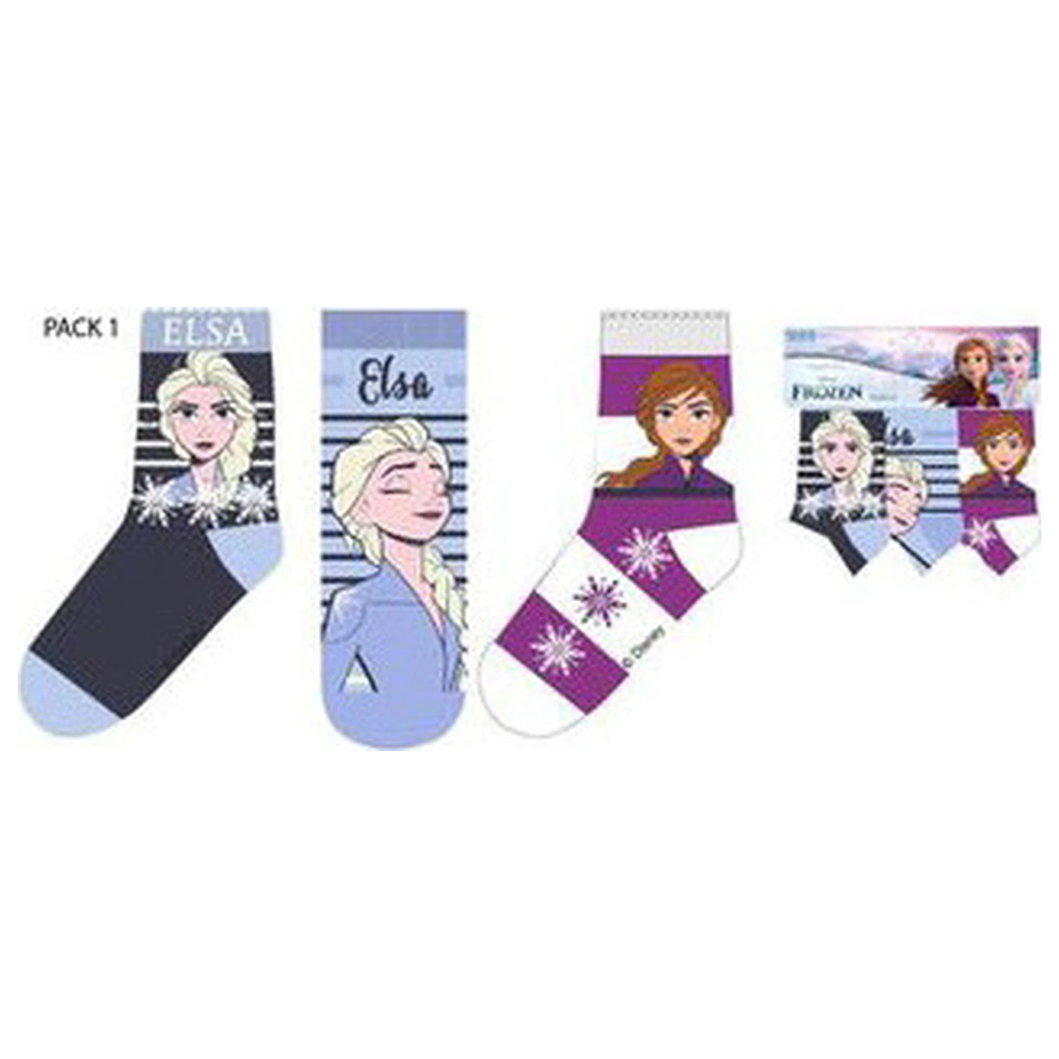 Disney Frozen Sisters șosete pentru copii 31/34 poza produsului