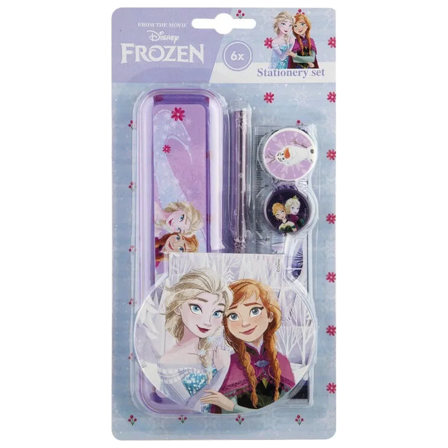 Disney Frozen Sisters Set de papetarie - 6 piese poza produsului