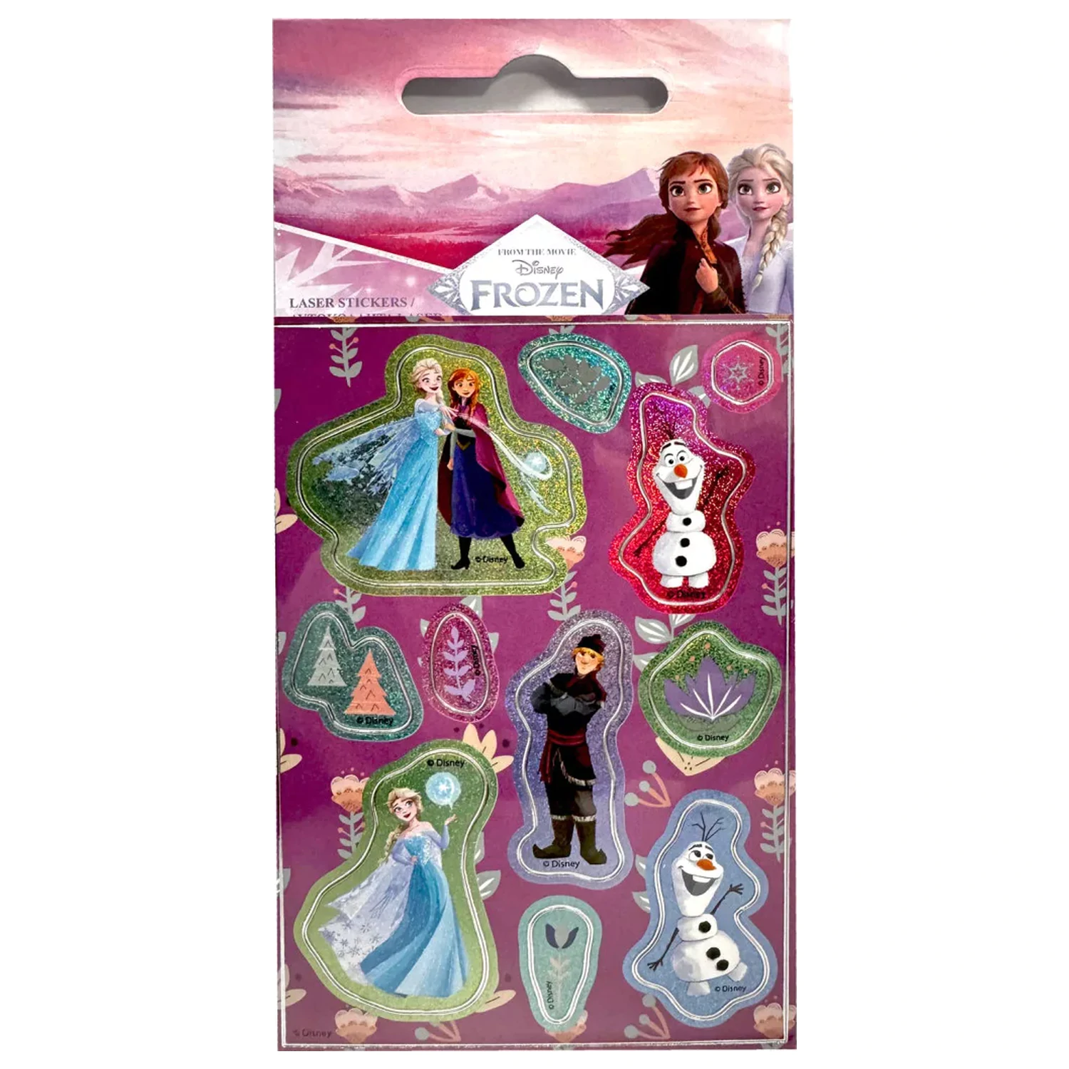 Disney Frozen Snowburst Holographic set de stickere poza produsului