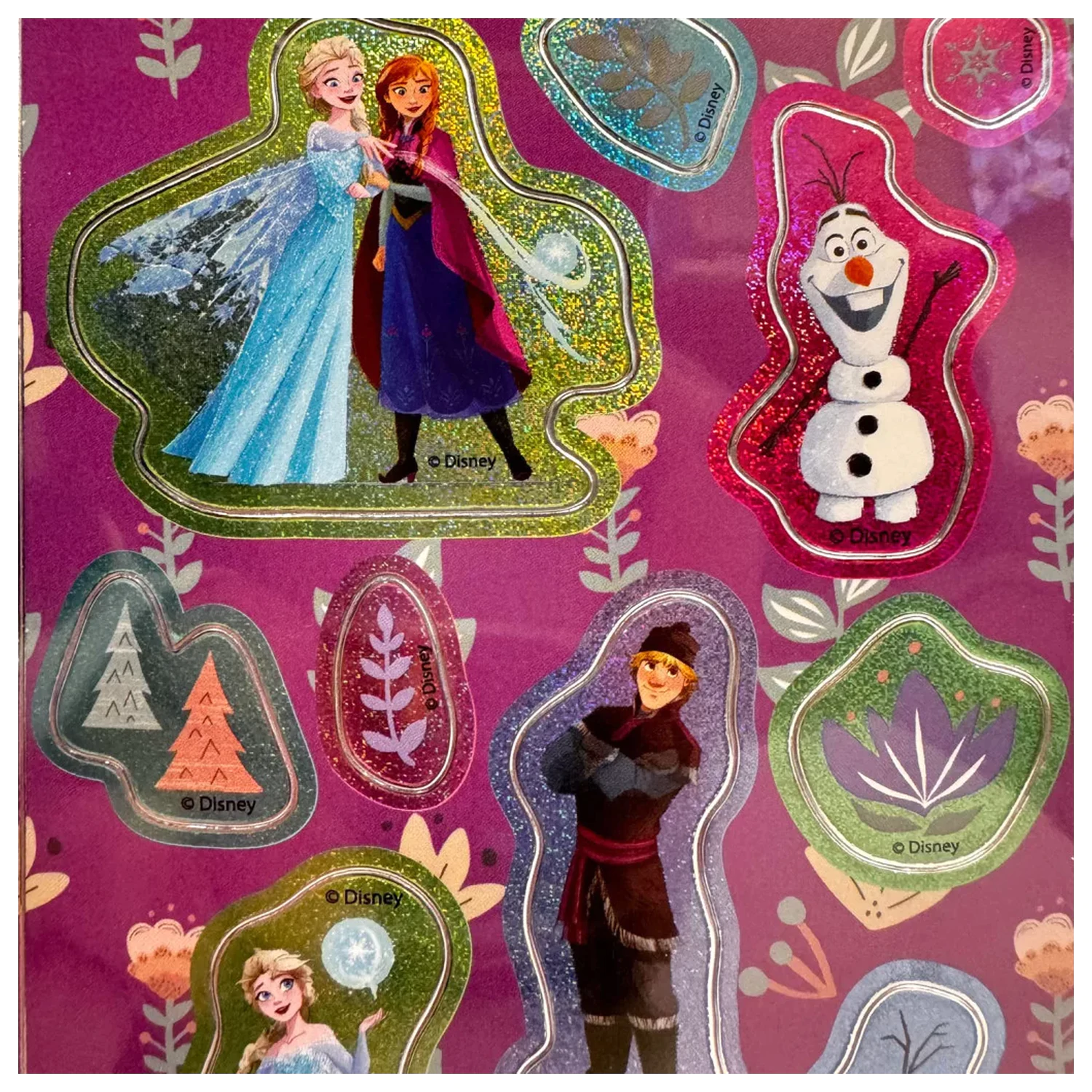 Disney Frozen Snowburst Holographic set de stickere poza produsului