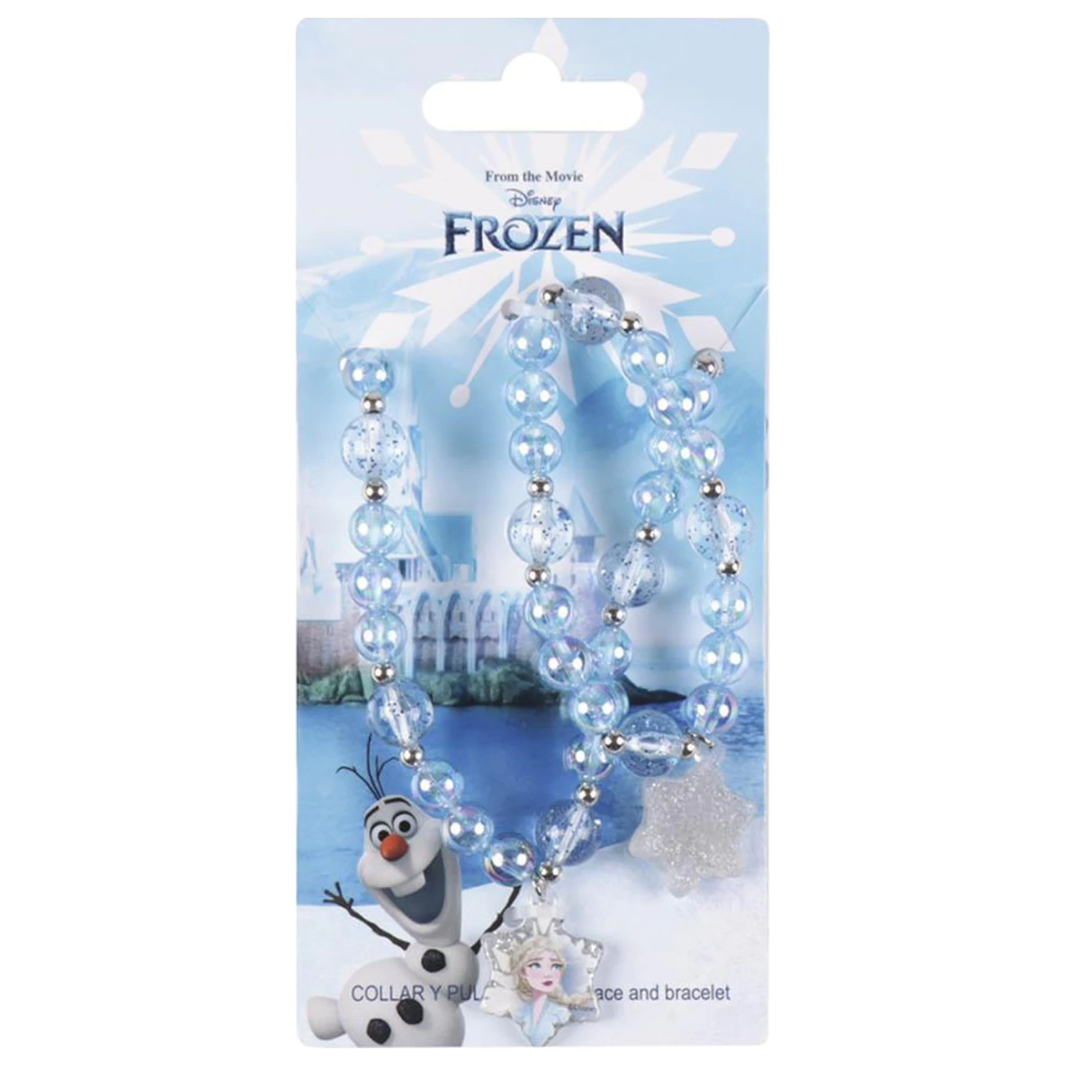 Disney Frozen Snowflake colier cu mărgele și set de brățări poza produsului