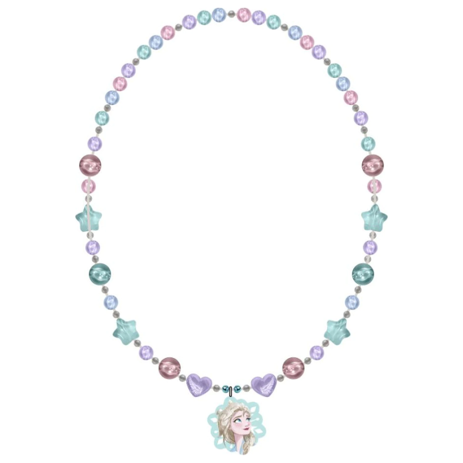 Disney Frozen Snowflakes Colier cu Mărgele poza produsului