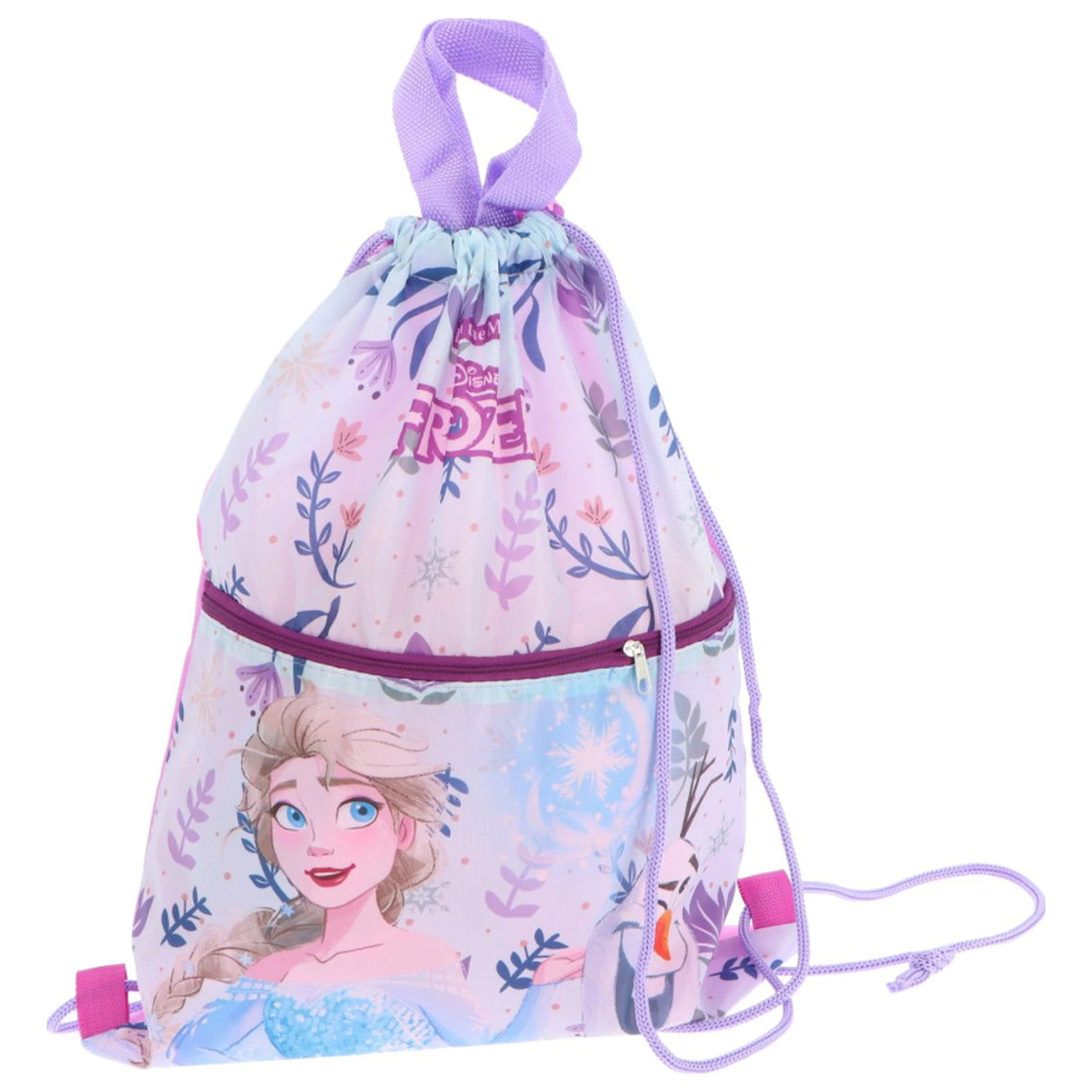Disney Frozen Sparkle Deluxe geanta de gimnastica, geanta cu snur 45 cm poza produsului