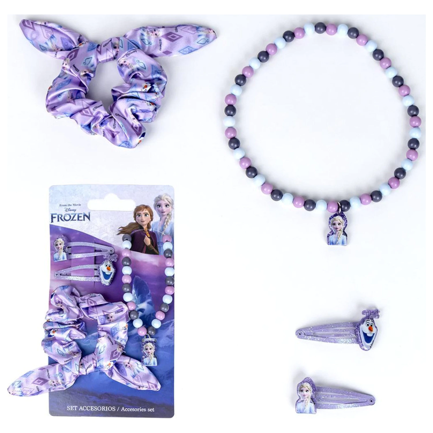 Disney Frozen Sparkle Colier și Set Accesorii de Păr poza produsului