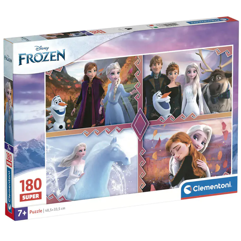 Disney Frozen super puzzle 180 piese poza produsului