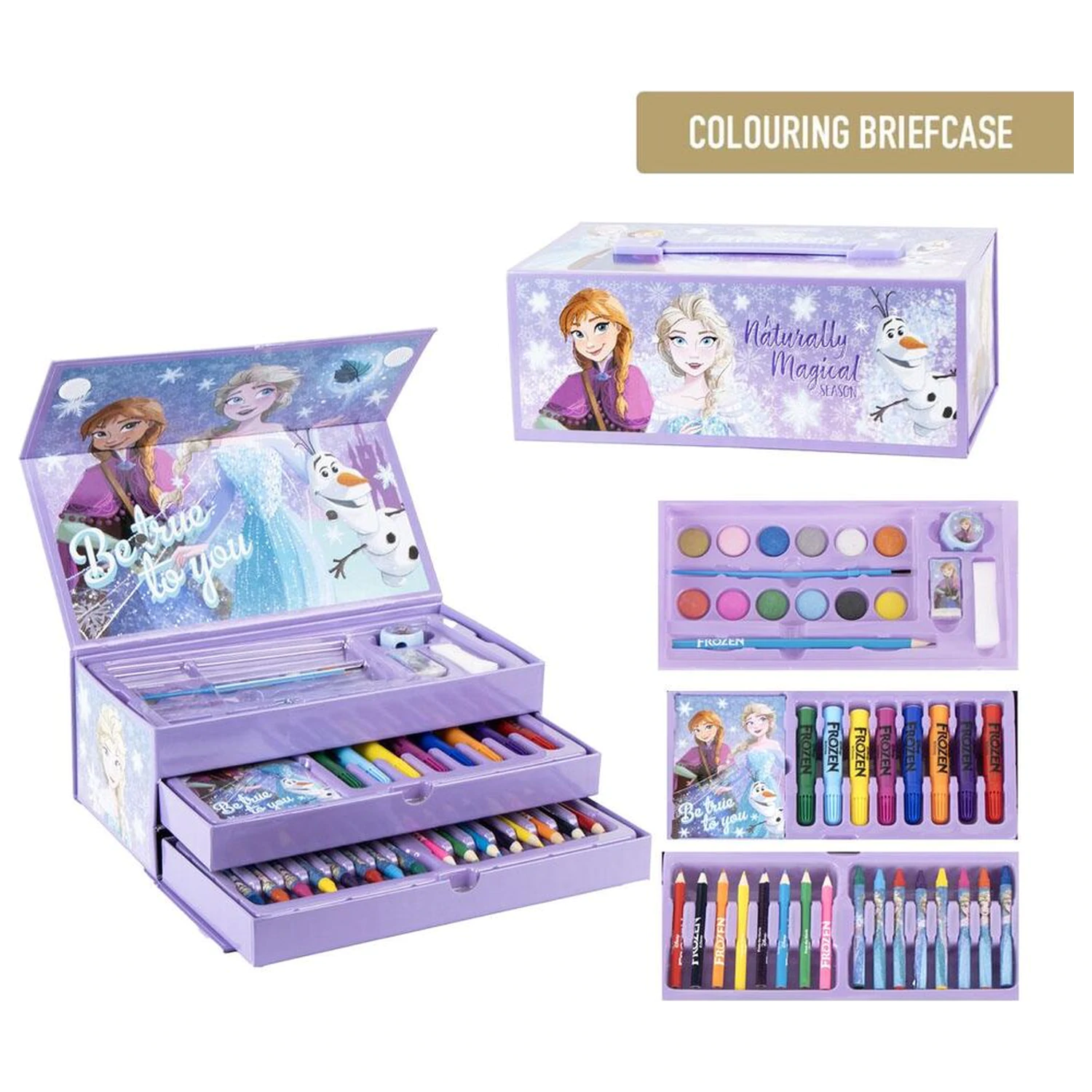 Disney Frozen set de colorat într-o cutie poza produsului
