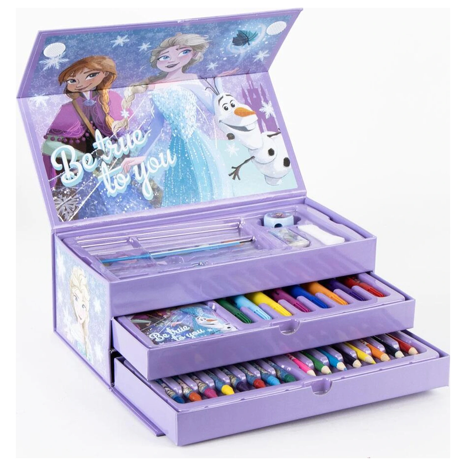 Disney Frozen set de colorat într-o cutie poza produsului