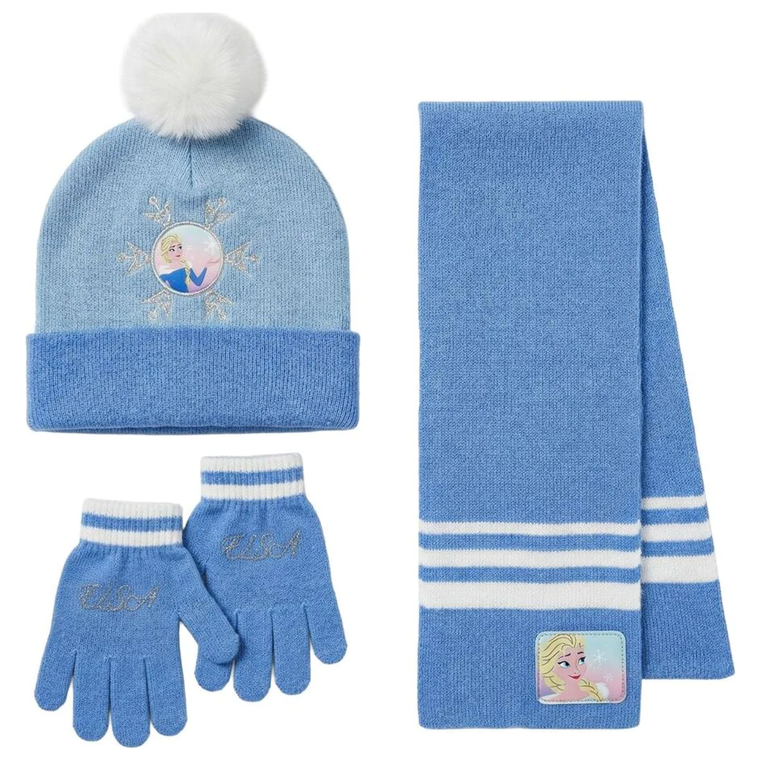 Disney Frozen set de iarna cagula caciula manusi poza produsului