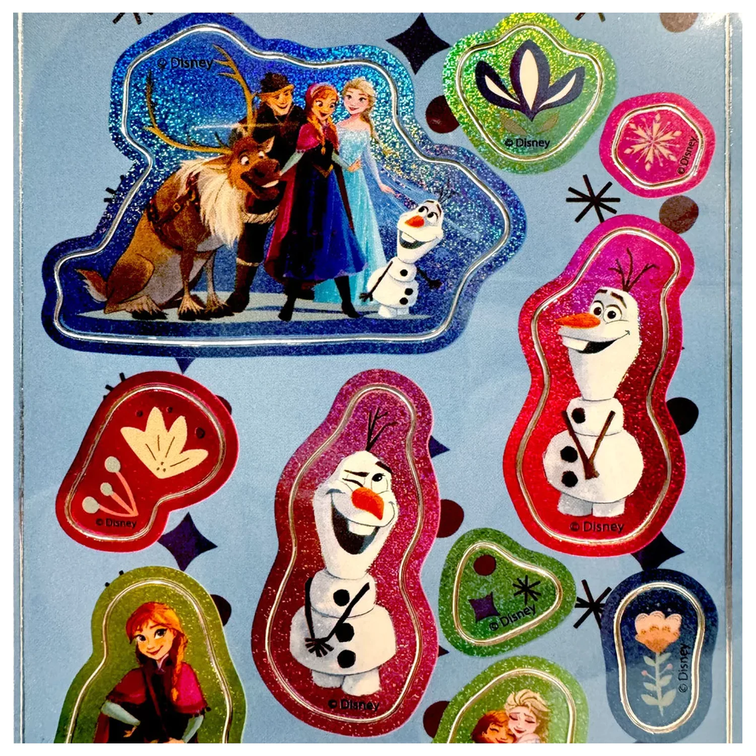 Disney Frozen Together Hologram Set autocolante poza produsului
