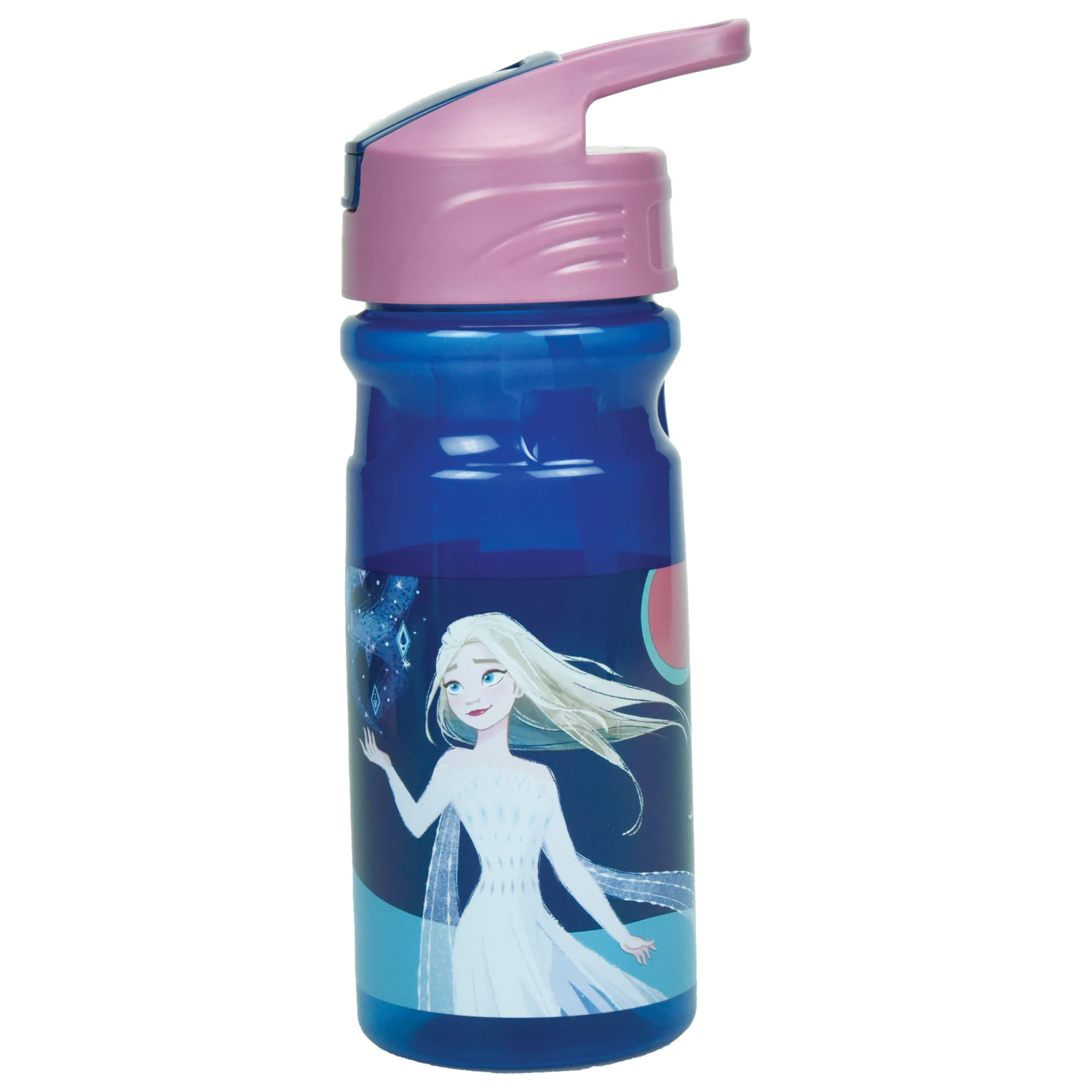 Disney Frozen Together Plastic Bottle with Straw 500 ml poza produsului