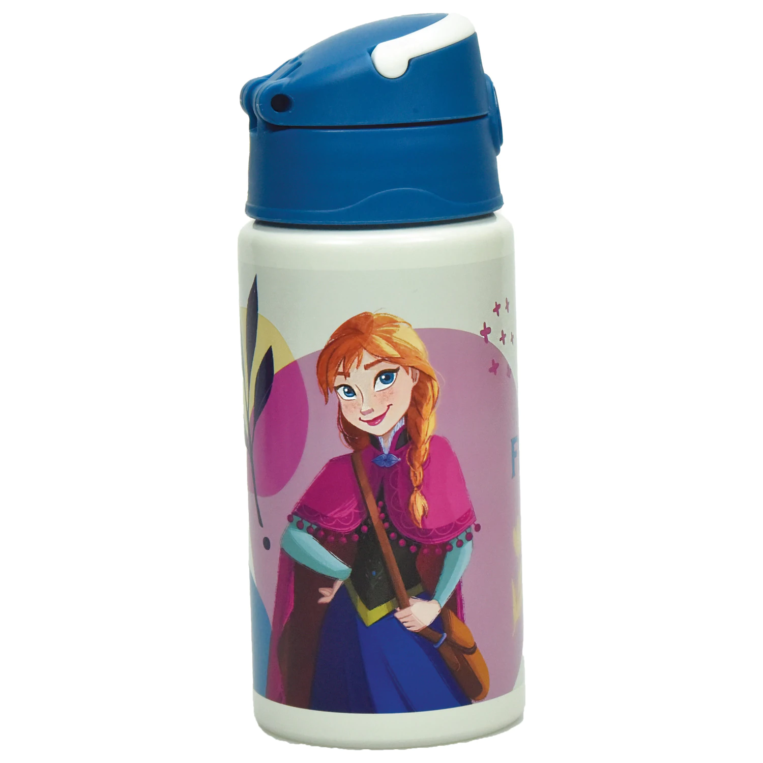 Disney Frozen Together We Lead sticla de apa din aluminiu cu pai si agatatoare 500 ml poza produsului