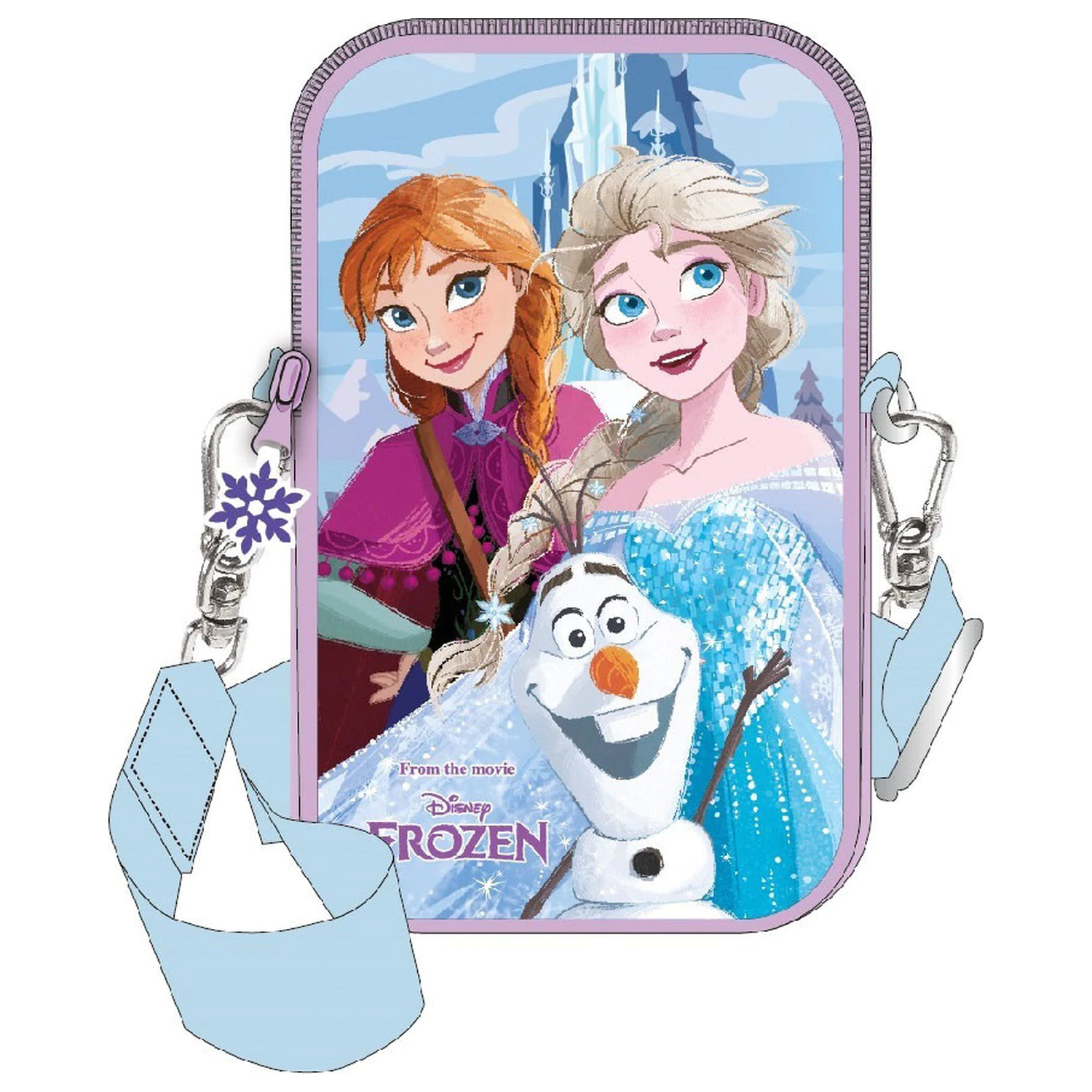Disney Frozen Trio Deluxe Phone Holder Geanta 18 cm poza produsului